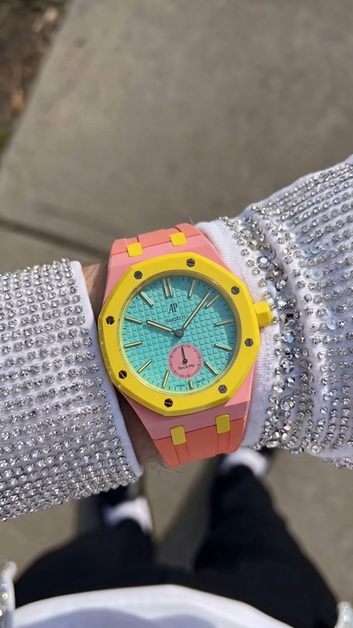 Rubber Strap — Swatch x AP Royal Oak — OTG ROZ