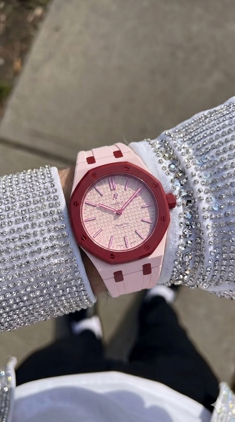 Rubber Strap — Swatch x AP Royal Oak — Otto Rosso