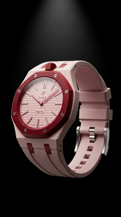 Rubber Strap — Swatch x AP Royal Oak — Otto Rosso