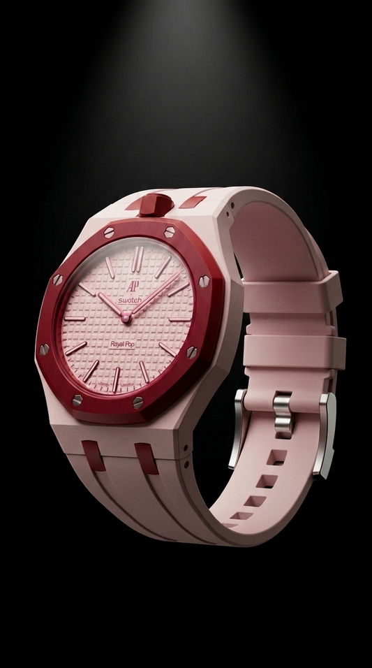 Rubber Strap — Swatch x AP Royal Oak — Otto Rosso