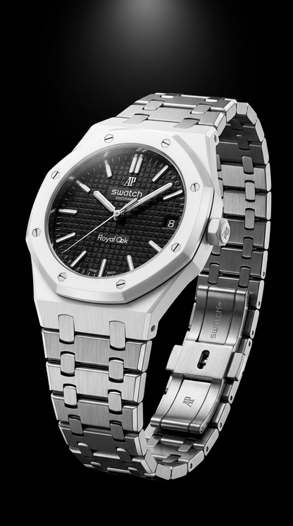 Steel Bracelet — Swatch x AP Royal Oak — Steel Royal