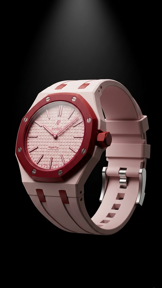 Rubber Strap — Swatch x AP Royal Oak — Otto Rosso