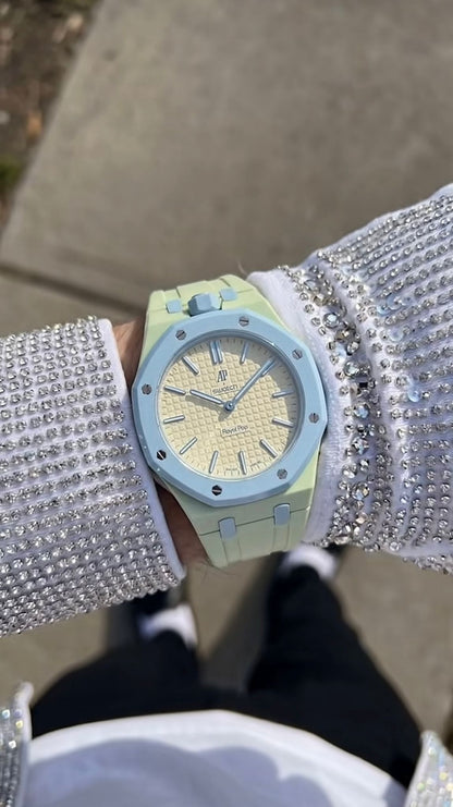 Rubber Strap — Swatch x AP Royal Oak — Blaue Acht