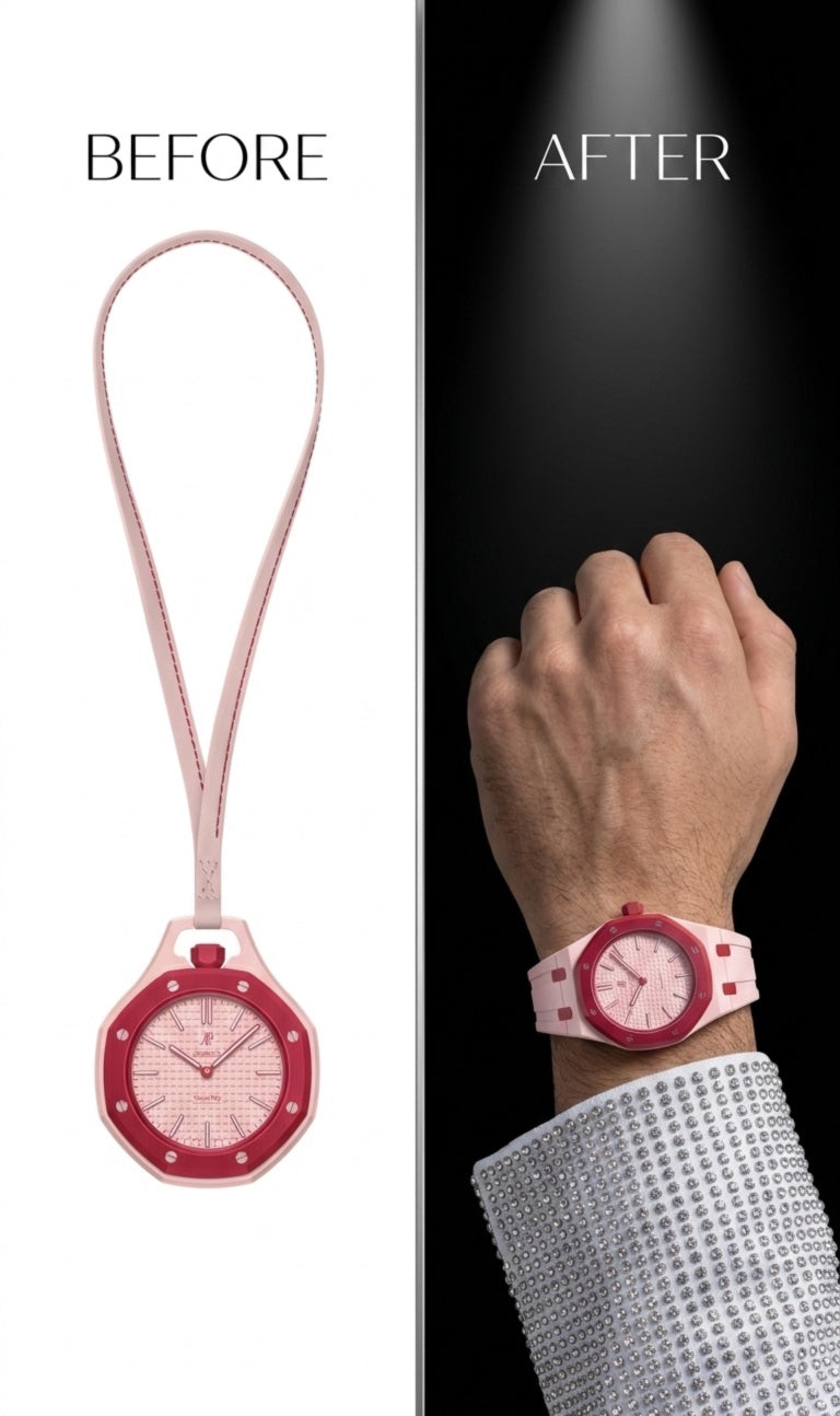 Rubber Strap — Swatch x AP Royal Oak — Otto Rosso